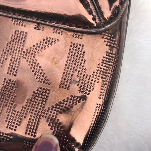 Michael Kors Bronze Shoulder Handbag - Picture 7 of 8